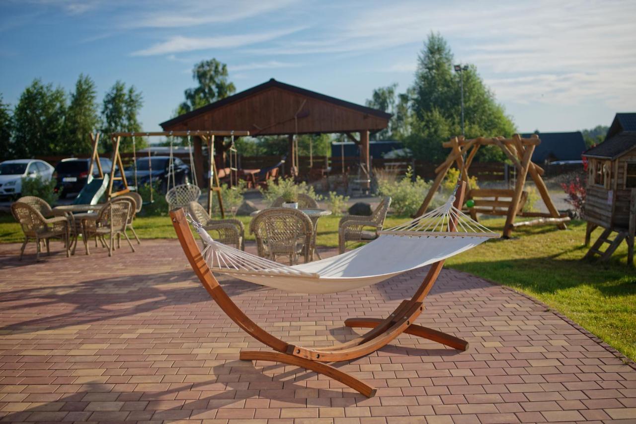 Czapla Stare Sady Bed and Breakfast Mikołajki Buitenkant foto