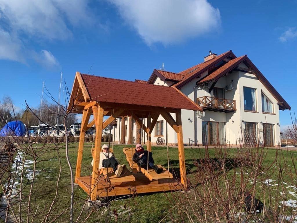 Czapla Stare Sady Bed and Breakfast Mikołajki Buitenkant foto